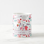 Mug Gâteau Cupcake Joyeux Anniversaire (Centre)