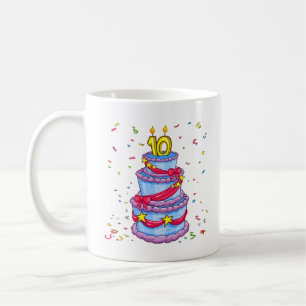 Mug Gâteau d'anniversaire