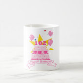 Mug Gâteau d'anniversaire 102 ans (Centre)