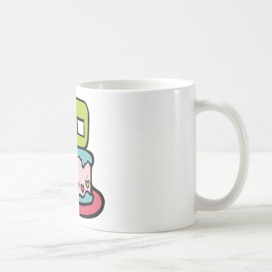Mug Gâteau d'anniversaire de 40 ans (Droite)