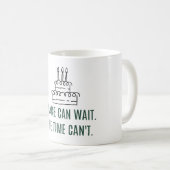 Mug Gâteau d'anniversaire de golf pour golfeur (Devant droit)