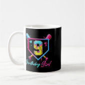 Mug Gâteau de 9e anniversaire avec glace molle qui cou (Gauche)