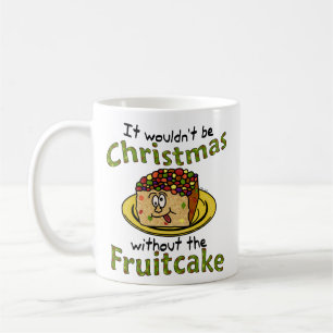 Mug Gâteau de fruits secs drôle de bande dessinée de