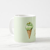 Mug Gâteau de glace à la menthe Glace d'anniversaire  (Devant gauche)