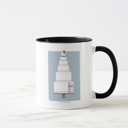 Mug Gâteau de mariage (Droite)