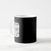 Mug Gâteau de Noël déchiré entre les regards comme un (Devant gauche)