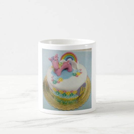 Mug Gâteau de poney 1 (Centre)