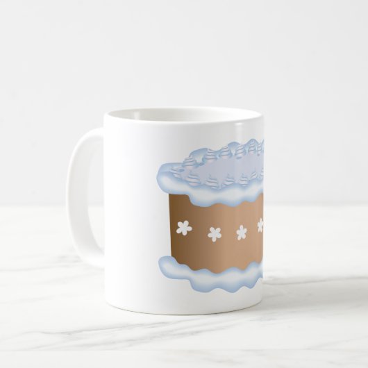 Mug Gâteau décoré (Devant gauche)