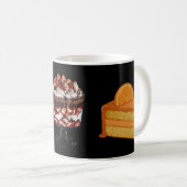 Mug Gâteau doux du désert et glace. (Devant droit)