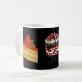 Mug Gâteau doux du désert et glace. (Devant gauche)