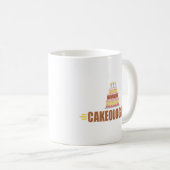Mug Gâteau drôle (Devant droit)