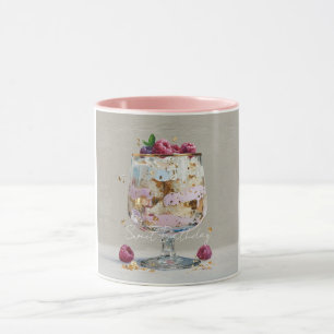 Mug Gâteau élégant aux framboises Impasto Sucré Annive