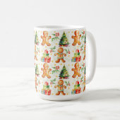 Mug Gâteau épicé de Noël festif (Devant droit)
