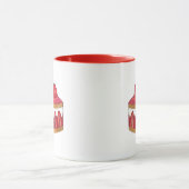 Mug Gâteau Fraisier Fraise Rose Chef Pâtissier Françai (Centre)