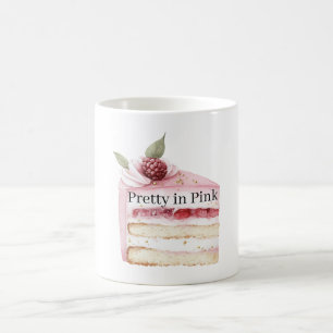 Mug Gâteau joli en rose