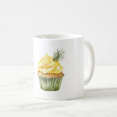 Mug Gâteau Miel Jaune Vert (Devant droit)