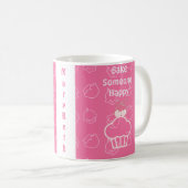 Mug Gâteau rose (Devant droit)