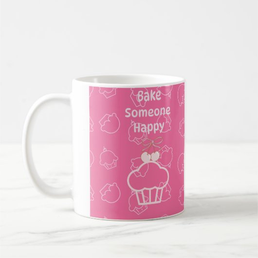 Mug Gâteau rose (Gauche)
