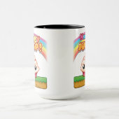 Mug Gâteau rouge/blanc - Happy Jump (Centre)