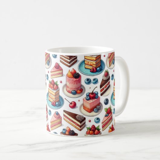Mug Gâteau sur ton visage (Devant droit)