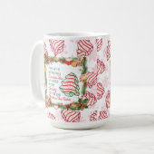 Mug Gâteaux de Noël en céramique Musique (Devant gauche)