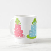 Mug Gâteaux élégants à pois (Devant gauche)