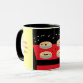 Mug Gâteaux en attente - Temps de givre Anniversaire (Devant gauche)