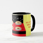 Mug Gâteaux en attente - Temps de givre Anniversaire (Devant droit)