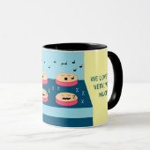 Mug Gâteaux en attente - Temps pour le glaçage : Anniv (Devant droit)