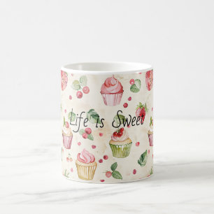 Mug Gâteaux roses
