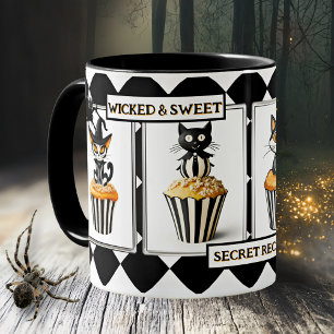 Mug Gâteaux Wicked Cats pour Halloween