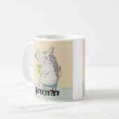 Mug "Gatekeeper", un phacochère de dessin animé (Devant gauche)