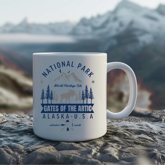 Mug Gates of the Arctic Forest Landscape