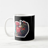 Mug Gatito De Boxeo Cool Boxer Cat Boxer Gants Et C (Gauche)