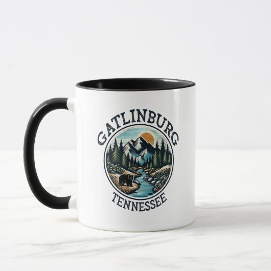 Mug Gatlinburg Tennessee Great Smoky Mountains (Gauche)