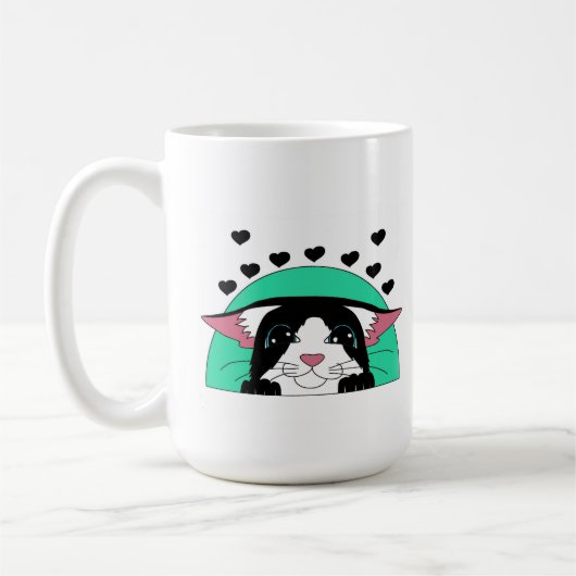 Mug gato escondido (Gauche)