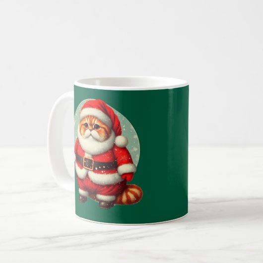 Mug Gato Papa Noel  (Devant gauche)