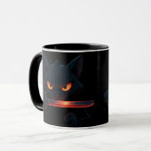 Mug Gato samurái con katana – Estilo japonés (Devant gauche)