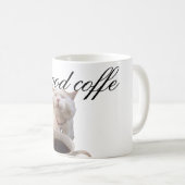 Mug Gato tomando cafe (Devant droit)