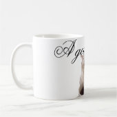 Mug Gato tomando cafe  (Gauche)