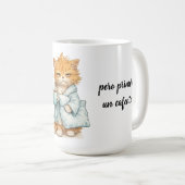 Mug gato triunfador (Devant droit)