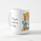 Mug gato triunfador (Devant gauche)