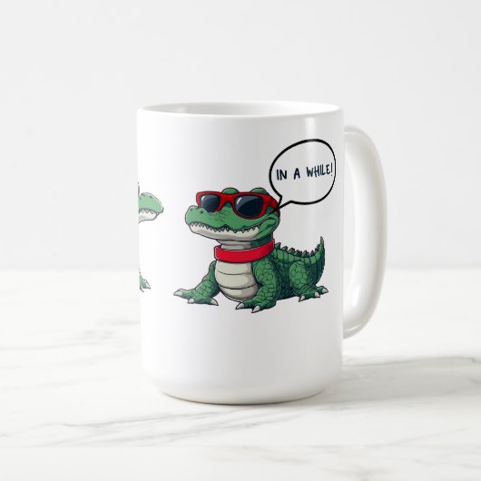 Mug "Gator & Croc Pals" (Devant droit)