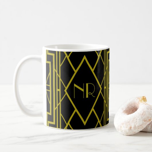 Mug Gatsbylike - noir (Avec donut)