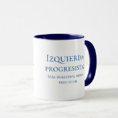 Mug Gauche progressiste : Plus de droits, moins de pré (Devant droit)