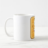 Mug Gaufre joyeuse Kawaii Nourriture petit-déjeuner so (Gauche)