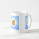 Mug gaufre sur une plaque (Devant droit)