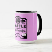 Mug gaufres de Belgique (Devant droit)