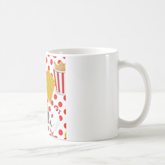 Mug gaufres de poulet (Droite)