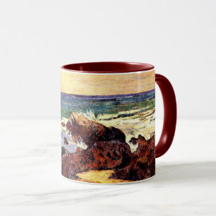 Mug Gauguin - Roches et Mer, 1886, peinture